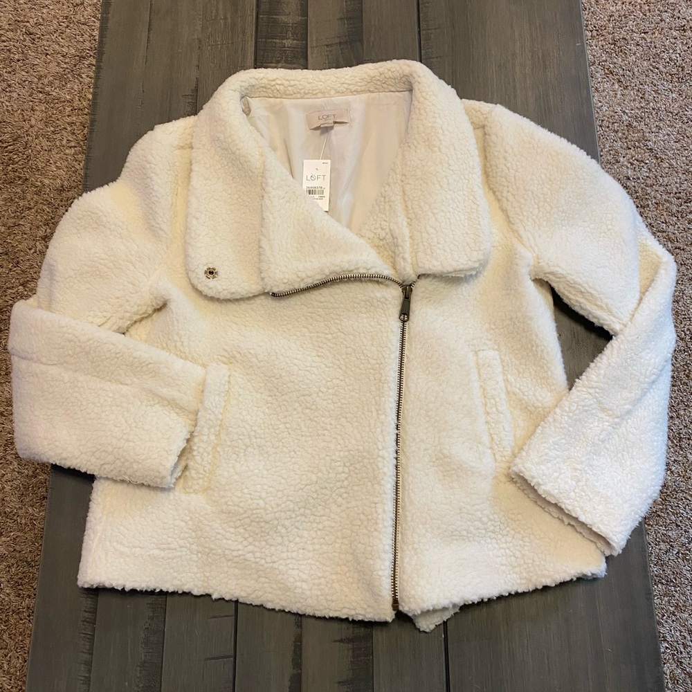 Loft Sherpa Moto Jacket
